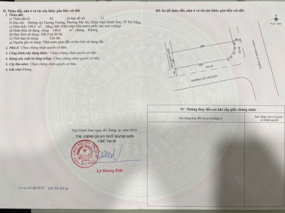 Bán Lô góc 2 MT LÊ VĂN HƯU VÀ AN DƯƠNG VƯƠNG 140M gần cầu Trần Thị Lý 1