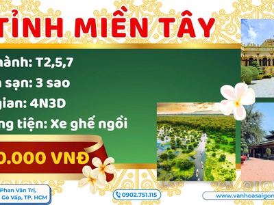 Tour 8 Tỉnh Miền Tây 2