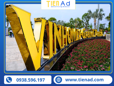 Làm Chữ Nổi Mica Viền Inox Sáng Đèn Giá Rẻ Tại TP.HCM 0