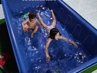 Thùng chữ nhật 1000L nuôi cá, làm bể bơi 3