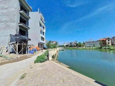 58.6m đất view hồ điều hòa - siêu đẹp - siêu vip tại  dvtl 9 lai xá - hoài đức - hà nội 1