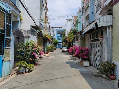 Bán nhà hxh 5.5m vườn lài tân phú, 73m2, 4.05 x 18m, 2 tầng, 4pn, dòng tiền 15tr, gần chợ tân phú 0