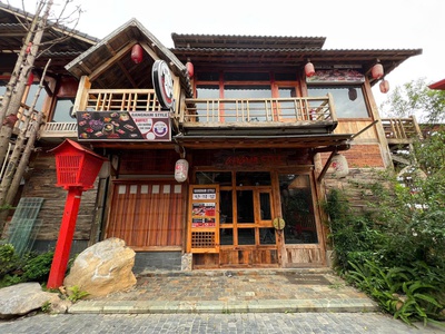 Cho thuê nhà gỗ 2 tầng   nằm giữa khu chợ đêm, phố đi bộ mộc châu 1