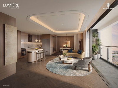 Đầu tư nhỉnh hơn 1,8 tỷ - sở hữu viên kim cương 1br - 1 ngủ lumiere cổ loa 3