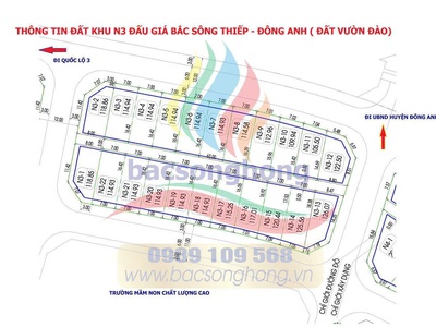Sở hữu ngay lô đất đẹp - giá tốt - vị trí đắc địa tại n3 khu vườn đào phúc lộc - đông anh 4