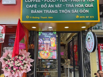 Cần sang nhượng cửa hàng bán cà phê và bánh tráng sài gòn đồ ăn vặt tại hà nội. 0