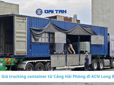 Giá trucking container từ Cảng Hải Phòng đi KCN Long Bình 0