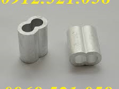 Cung ứng cốt nhôm ép khóa đầu cáp thép Thanh Trì 0912521058 THANH SƠN có lót cáp, khóa cáp,tăng đơ 6