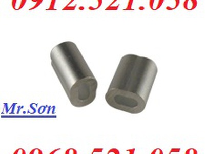 Cung ứng cốt nhôm ép khóa đầu cáp thép Thanh Trì 0912521058 THANH SƠN có lót cáp, khóa cáp,tăng đơ 5