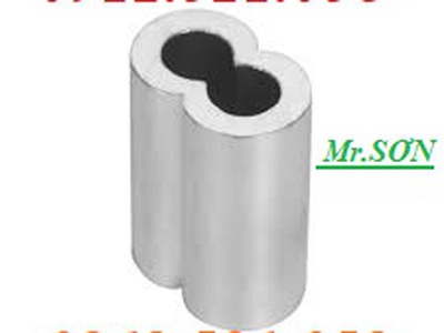 Cung ứng cốt nhôm ép khóa đầu cáp thép Thanh Trì 0912521058 THANH SƠN có lót cáp, khóa cáp,tăng đơ 1