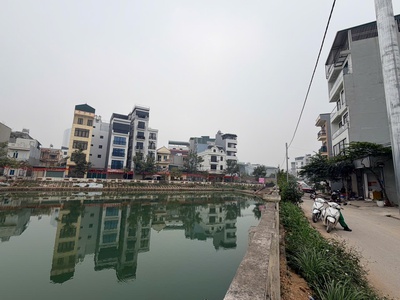 58.6m đất view hồ điều hòa - siêu đẹp - siêu vip tại  dvtl 9 lai xá - hoài đức - hà nội 2