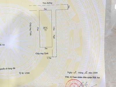 Bán đất 3 mặt thoáng nam hải đông hải ngõ ô tô tránh nhau 75m2 44 triệu/m2 4