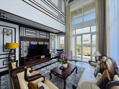 Bán biệt thự sân vườn thủ thiêm villa,thủ đức - 75 tỷ, hầm 4 tầng, hồ bơi, shr 3