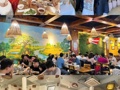 Sang nhượng nhà hàng trung tâm kđt văn khê, hà đông, hà nội 3