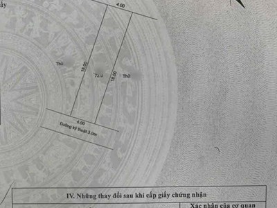 Bán lô đất mặt phố Bạch Năng Thi, Đông Nam Cường, TP HD, 72m2, mt 4m, đường 21.5m 2