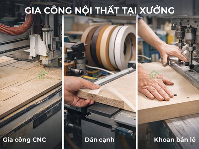 Xưởng Nội Thất Là Gì  Vì Sao Nên Làm Nội Thất Trực Tiếp Tại Xưởng 2
