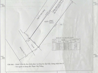 Cần bán lô góc cực đẹp nhà c4 mặt đường Cát Vũ, Tràng Cát 105m2 giá chỉ 39,5tr/m2 0
