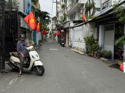 Bán nhà hxh thích quảng đức, phường 4, tân bình 6 22,5 3 tầng 1