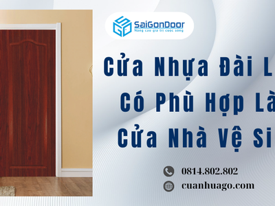 Cửa Nhựa Đài Loan Có Phù Hợp Làm Cửa Nhà Vệ Sinh 1