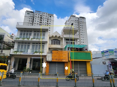 Cho thuê nhà mặt tiền lũy bán bích 100m  q.tân phú-3tầng,39 triệu - cạnh ngã tư 1