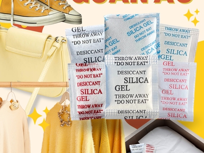 Gói hút ẩm chuẩn cho ngành dệt may 0