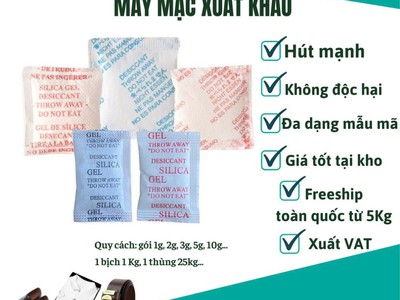 Gói hút ẩm chuẩn cho ngành dệt may 1