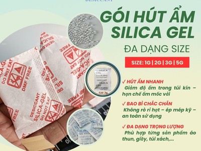 Gói hút ẩm chuẩn cho ngành dệt may 3