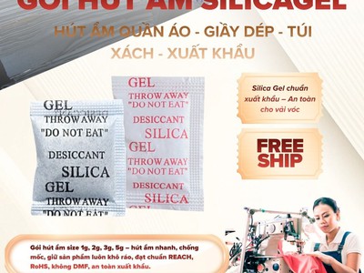 Gói hút ẩm chuẩn cho ngành dệt may 6