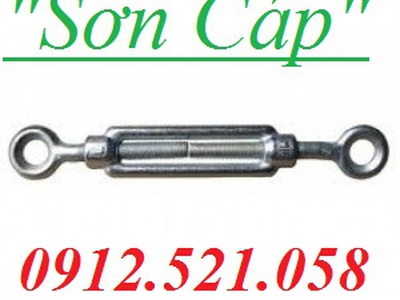 Tăng đơ có 2 đầu móc , tăng đơ 2 đầu tròn mạ kẽm 0968521058 Kim khí vật tư Thanh Sơn Thanh Trì HN 4