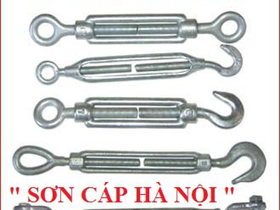 Tăng đơ có 2 đầu móc , tăng đơ 2 đầu tròn mạ kẽm 0968521058 Kim khí vật tư Thanh Sơn Thanh Trì HN 5