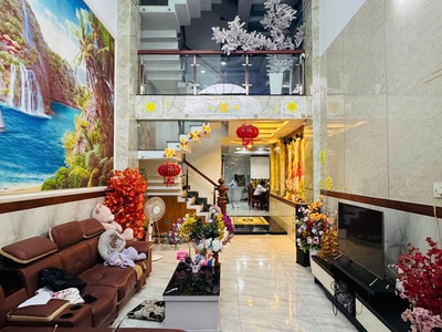 Bán siêu biệt thự hẻm 6m trần thị trọng tân bình   117m2  4/6x28m    6 tầng thang máy   tặng bộ bàn 2