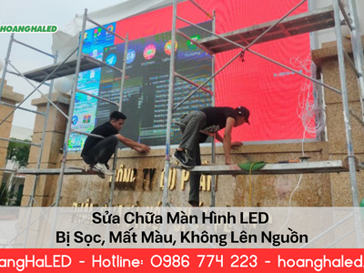 Sửa Chữa Màn Hình LED Bị Sọc, Mất Màu, Không Lên Nguồn 0