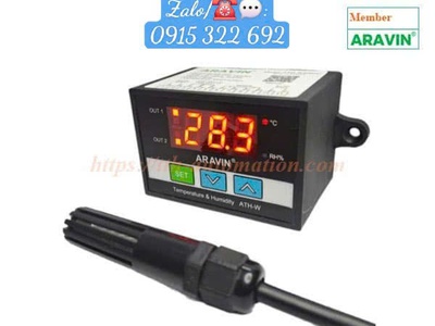 Bộ điều khiển nhiệt độ và độ ẩm ATH-W2002 1