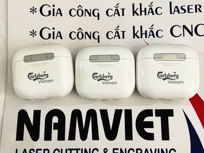 Khắc laser lên airpod - nhận diện thương hiệu 1