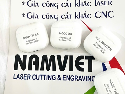 Khắc laser lên airpod - nhận diện thương hiệu 0