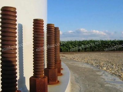 Băng vải mỡ Premtape Colourtape chống ăn mòn đai ốc bu lông của điện gió 2