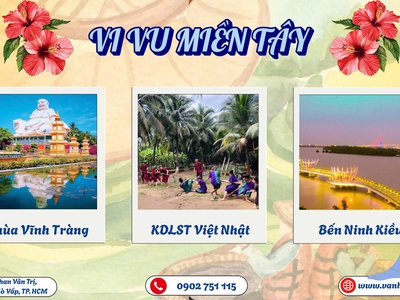Tour Mỹ Tho - Cần Thơ - SGC Tourist 1
