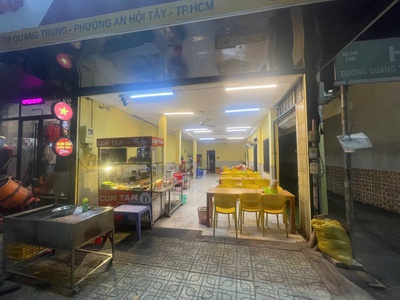 Chính chủ cho thuê mặt bằng kinh doanh mặt tiền quang trung   gò vấp 3