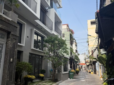 Bán nhà hẻm nguyễn thanh tuyền, p2, tân bình  4 15,5  4 tầng 4