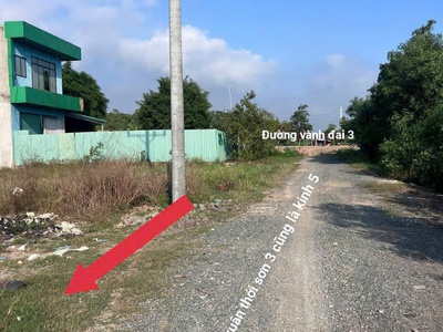 Ra gấp 2 lô liền kề mặt tiền xuân thới sơn 03   sát vành đai 3   1.006m /lô 3