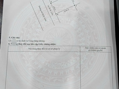 Bán đất TDC Tràng Cát dt 60m2   6 x 10   đường trước mặt cả vỉa hè 12m  chỉ 52tr/m2 có fix. 2