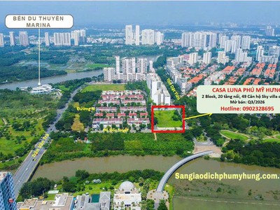 Phú mỹ hưng mở bán 49 dinh thự trên không - casa luna phú mỹ hưng 0