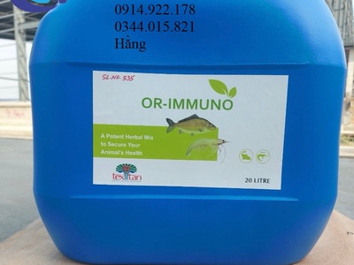 Thảo dược bổ gan Or-immuno, chiết xuất từ tỏi, tăng sức đề kháng cho vật nuôi 1