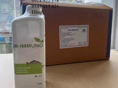 Thảo dược bổ gan Or-immuno, chiết xuất từ tỏi, tăng sức đề kháng cho vật nuôi 2