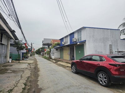 Bán lô đất mặt đường chính Tân Vũ 2, Tràng Cát 85m2 giá chỉ 34,5tr/m2 1