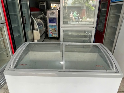 Thanh lý tủ đông kính lùa Sanaky - dung tích tổng 400 lít. 0