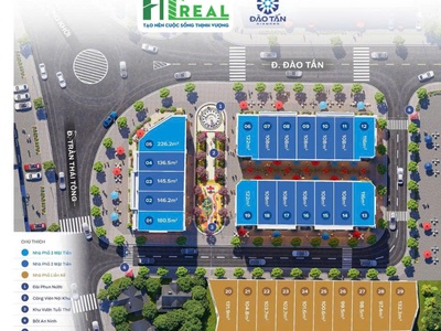 Nhà phố liền kề Đào Tấn Daimond city 0