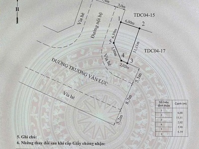 Bán 2 lô đất liền nhau TĐC Đống Chuối, Hùng Vương, Hồng Bàng, Hải Phòng 0