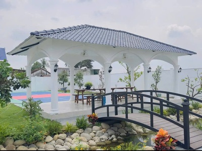 Villa sport club đẳng cấp nghỉ dưỡng cao cấp khuôn viên ao cá koi và sân Pickleball 3