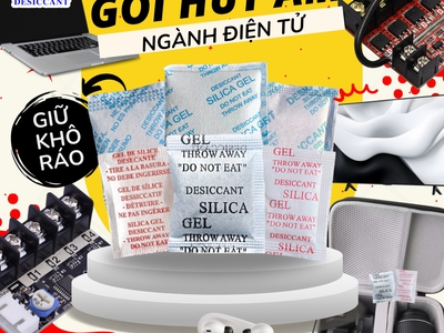 Vì sao nên dùng gói hút ẩm cho linh kiện điện tử 1